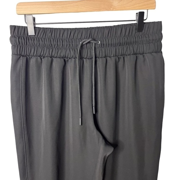 Carbon38 Elastic Waist Joggers High Waisted Black Size Medium - Picture 2 of 5